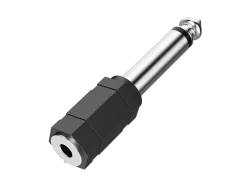 HAMA 205195 ADAPTER AUX3/6 M/F - Audio-Adapter (Schwarz)
