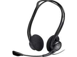 Logitech Kabelgebundenes USB PC Headset 960 Kopfbügel mit Geräuschunterdrückung Mikrofon Schwarz