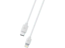 PLOOS PLCABC2LMFI1MW - USB-C-Kabel für Lightning (Weiss)