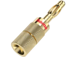 HAMA 00205201 - Audio-Lautsprecheradapter (Gold)