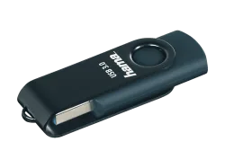 Hama - USB-Stick Rotate - 256 GB, USB 3.0, 90MB/s, Petrolblau, 256 GB