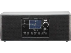 PEAQ PDR 270 BT-B - Internetradio (DAB, DAB+, Internet radio, FM, Schwarz)