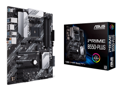 ASUS - Prime B550-plus (am4, Amd B550, Atx), Schwarz