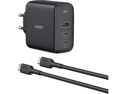 AUKEY Wandladegerät PA-B6S Bundle Verkabelt Weiss