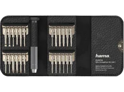 hama 00200762 Mini-Schraubendreher-Set 24in1