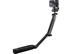 GoPro - Stativset für Actioncam, 3-Way Grip 2.0 (all HERO), Black