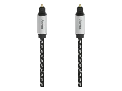 HAMA 00205448 - Optisches Kabel (Schwarz/Grau)