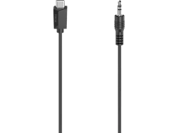 Hama USB 2.0 Adapter [1x Audio, stereo (3.5 mm Klinke) - 1x USB-C® Stecker] 0.75 m