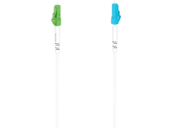 HAMA 00200742 - Glasfaser-Netzwerkkabel (Weiss/Blau/Grün)