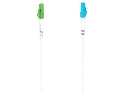 HAMA 00200743 - Glasfaser-Netzwerkkabel (Weiss/Blau/Grün)