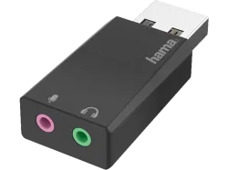 HAMA 00200323 - USB-Soundkarte (Schwarz)