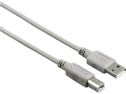 HAMA 00200900 - USB-Kabel, 1.5 m, Grau