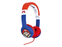 OTL -  Technologies Super Mario Blue Kopfhörer Kabelgebunden Kopfband Musik Mehrfarbig, Multicolor