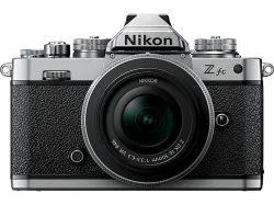 NIKON Z fc Body + NIKKOR DX 16-50mm f/3.5-6.3 VR - Systemkamera Schwarz/Silber