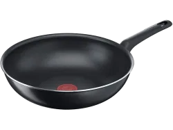 TEFAL Day by Wokpfanne 28cm (B55819) Wok-Pfanne (Aluminium, Beschichtung: Titanium, 28 cm)