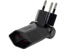 SCHOENENBERGER 04.2300S - Abzweigstecker (Schwarz)