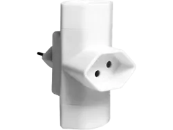 SCHOENENBERGER 06.480.WS - Abzweigstecker (Weiss)