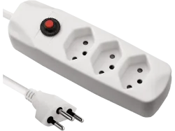 SCHOENENBERGER 85.115.3WS - Steckdosenleiste (Weiss)