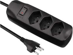 Steckdosenleiste mit 3 × T13 | 2.3 kW