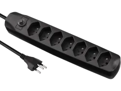 SCHOENENBERGER 115.7SZ - Steckdosenleiste (Schwarz)