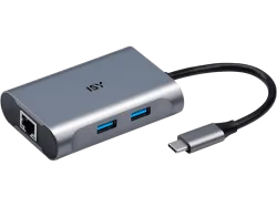 ISY IAD-1018 - USB-C Adapter (Silber)
