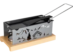 Nouvel - Raclette-Set, 30cm, Chrom