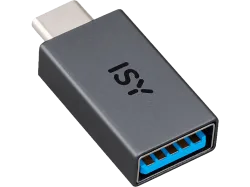 ISY IAD-1000-C - USB-C auf USB-A Adapter (Schwarz)