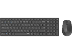 RAPOO 9700M ultraslim deskset 11510 wireless, Dark-Grey