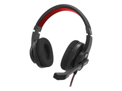 hama 00139937 PC-Office-Headset HS-USB400 V2, Stereo, Schwarz