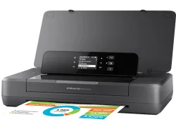 HP OfficeJet Mobile 200 Farb Tintenstrahl Drucker A4 Schwarz CZ993A#BHC