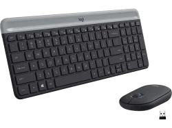 Logitech - MK470 Slim Combo