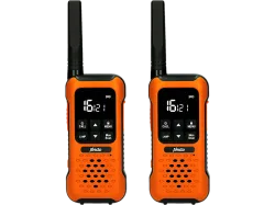 Outdoor-Funkgeräte, 2er-Set, IPX7, Taschenlampe, bis 10 km