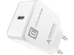 Cellularline Ladegerät USB-C 15W Mini USB-C Charge – USB C Kabel/Adapter/Ladegerät