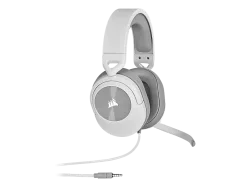 Corsair - HS55 STEREO Kopfhörer Kabelgebunden Kopfband Gaming Weiß, Weiss
