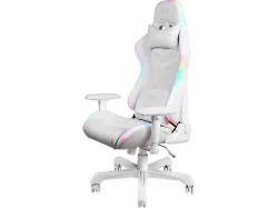DELTACO RGB LED Gaming Chair White GAM-080-W