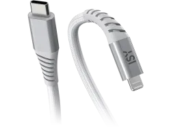 ISY ICN-5000-WT-CL - USB-C auf Lightning Kabel (Weiss)