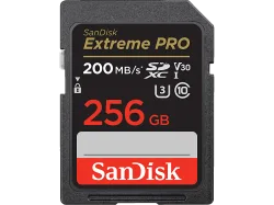 Sandisk, SD Speicherkarten, SanDisk Extreme Pro 200MB/s SDXC 256GB, Produkte & Wohnen