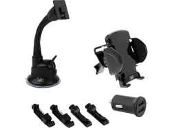 TNB PHONEPACK - 3 in 1 Halterungs-Set (Schwarz)