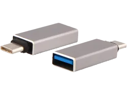 TNB ADATCSG - USB-C auf USB-A Adapter (Grau)