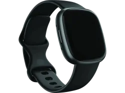 Fitbit - Versa 4, One Size, Schwarz