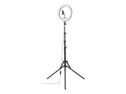 HAMA SpotLight Steady 120 II - LED-Ringleuchte (Schwarz)