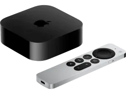 Apple -  TV,  TV 4K WiFi + Ethernet with 128GB Storage, Black