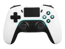 DELTACO Wireless Controller PS4 GAM-139-W White
