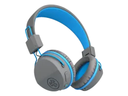 JLAB AUDIO JBuddies Studio - Headset (On-ear, Grau/Blau)