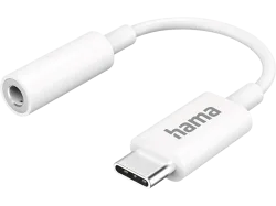 HAMA 00201524 - Aux-Adapter (Weiss)