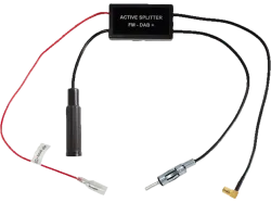 RTA 203.010P-0 - Antennensignal-Verteiler (Schwarz)