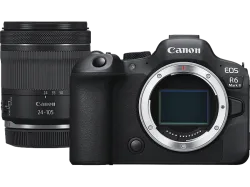 CANON EOS R6 Mark II Body + RF 24-105mm F4-7.1 IS STM - Systemkamera Schwarz