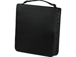 HAMA CD Wallet Nylon 160 - Tasche für CDs/DVDs (Schwarz)