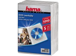 HAMA 83895 DVD SLIM BOX CLEAR - DVD-Leerhülle (Transparent)