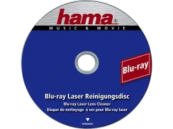 HAMA Blu-ray-Laserreinigungsdisc - Reinigungs-Disc (Blau/Weiss)
